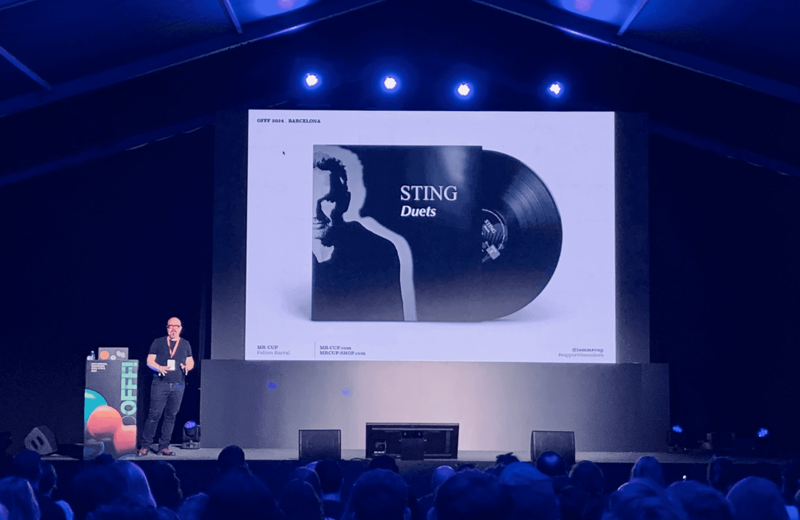 BeTomorrow - OFFF Barcelona 2024 - Conference by Mr. Cup Conference given by Mr. Cup at the OFFF Festival 2024 in Barcelona