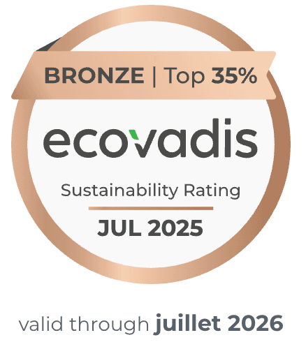 Image - Article RSE - Médaille Bronze écovadis Image - Article RSE - Médaille Bronze écovadis