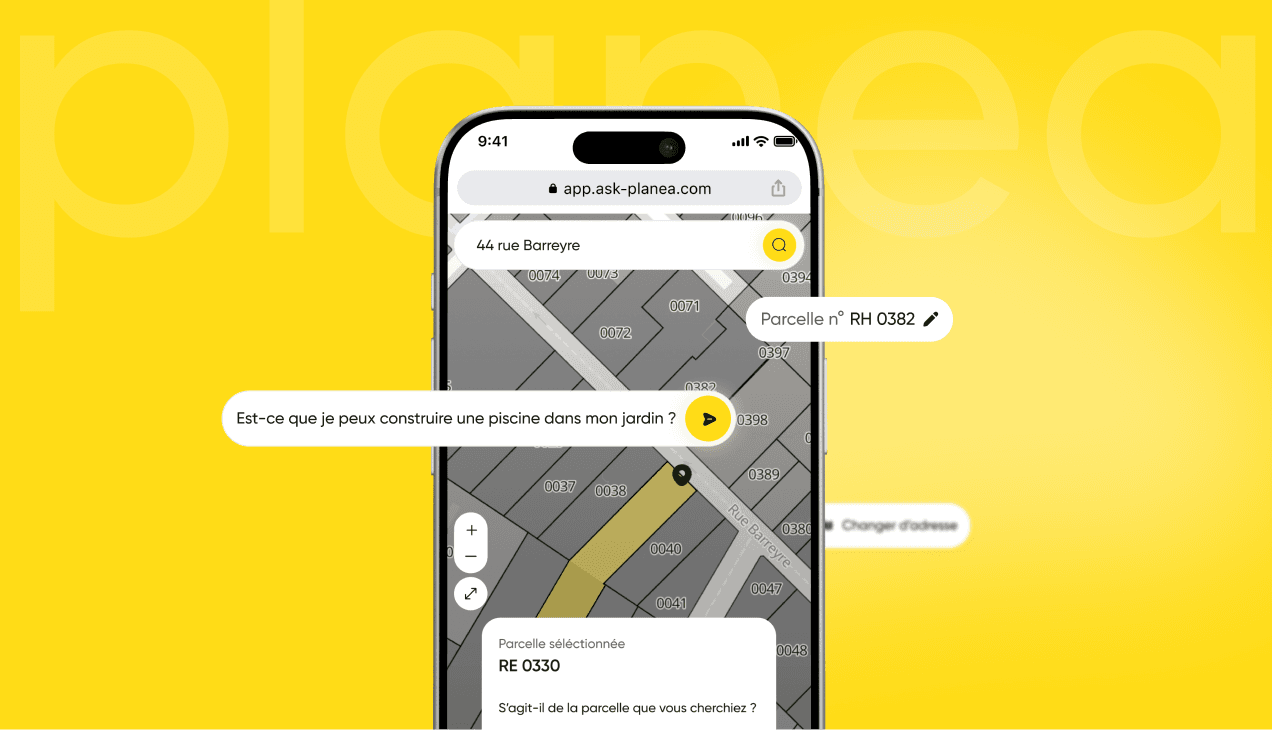Planea - Mobile screen