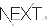 Logo de NextJS noir
