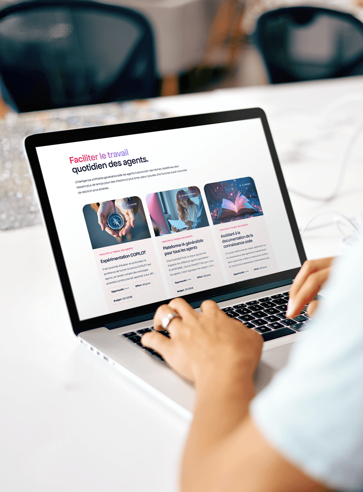 Programme IA IdF - Visuel top 2 - Vue écran intranet