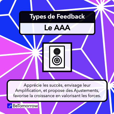 Feedback AAA  Le feedback AAA