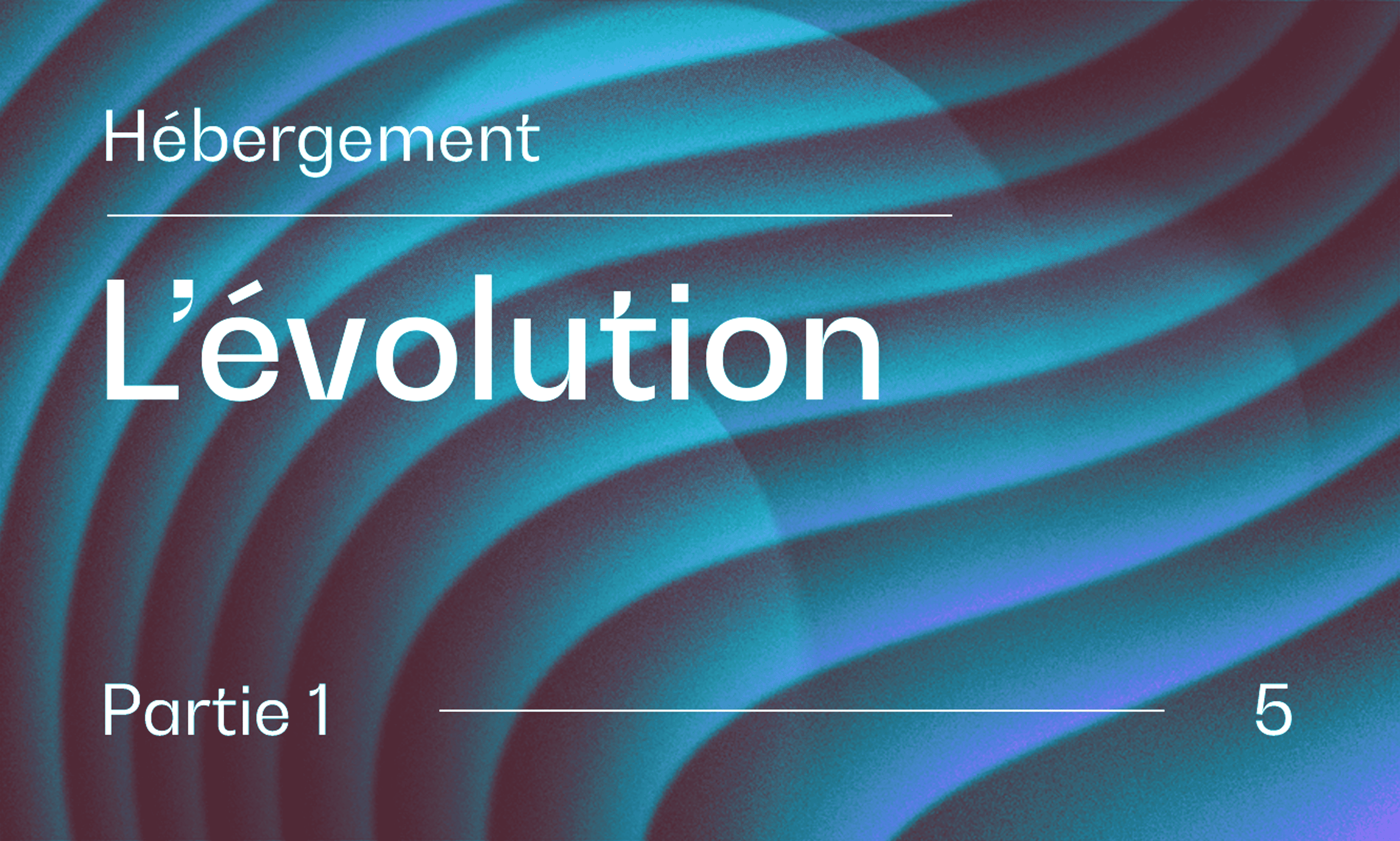 Hosting part 1 article cover Illustration article Hébergement partie 1