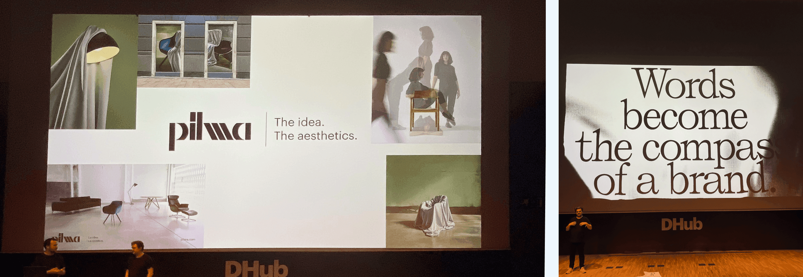 BeTomorrow - OFFF Festival Barcelone 2024 - Conférence par USTED Conférence Usted au OFFF Festival - projet d’identité "Pilma"